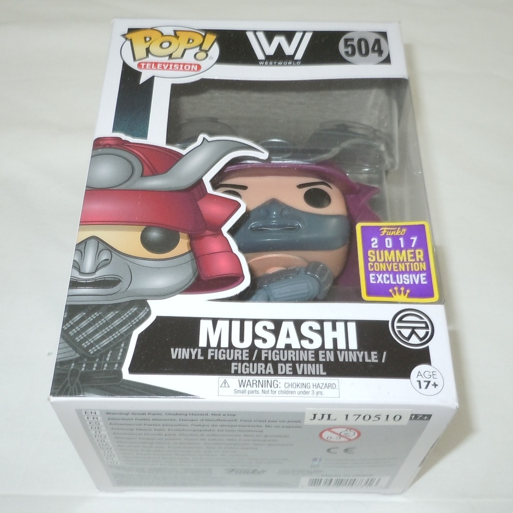 Musashi Funko Pop Westworld 504 Samurai Exclusive
